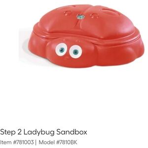 STEP2 LADYBUG SANDBOX